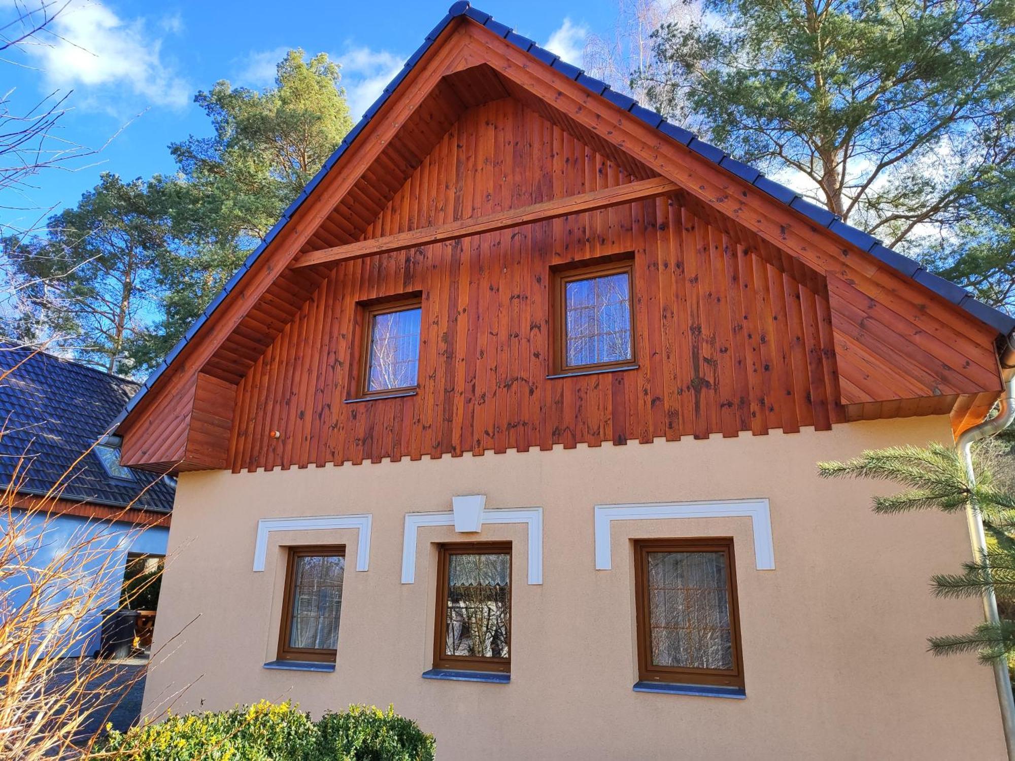 Chaty Kolodeje - Ubytovani U Reky V Soukromem Arealu-Orange Kolodeje nad Luznici Экстерьер фото